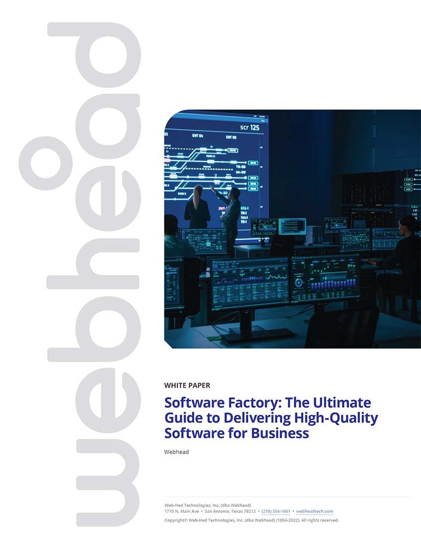 Thumbnail: White Paper: Software Factory: The Ultimate Guide to Delivering High-Quality Software for Business